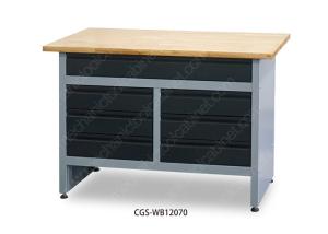 Quality Electronic Ultimate Metal Garage Workbench 7 Drawer SPCC Material 59.2/63.3 Kg wholesale