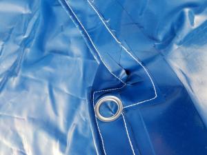 Quality Tear Resistant Waterproof Tarpaulin Covers , PVC Top Open Container Cover wholesale