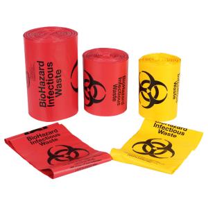 Quality Strong Resistant Biohazard Medical Infectious Plastic Waste Bag In Roll wholesale