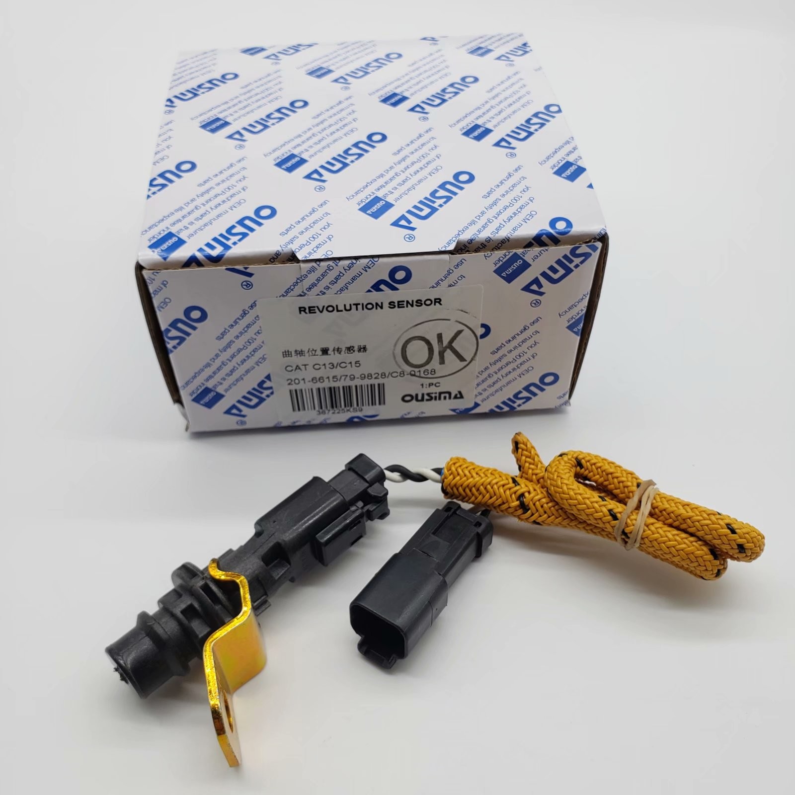 OUSIMA 201-6615 79-9828 C8-0168 Speed Sensor Engine Crankshaft Position Sensor For C13 C15