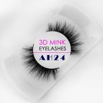 OEM False Eyelashes Individual / Private Label 100% Real 3D Mink Eyelashes