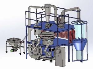 Quality LDPE / HDPE Plastic Granulator Plastic Pulverizer Machine For Recycling wholesale