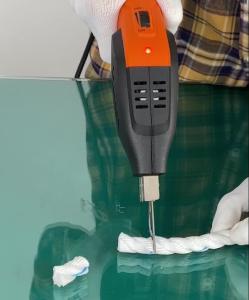 Quality Hand Held Air Cooling Hot Rope Cloth Fabric Cutter Electric wholesale