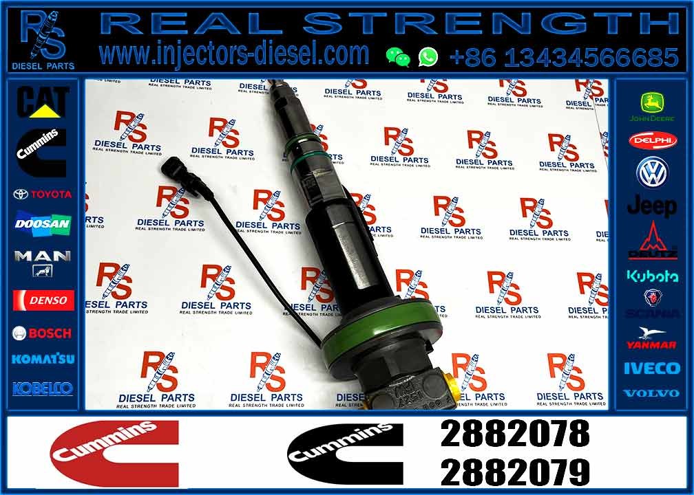 2882078 2867148 Genuine Machinery Engine Spares Cummins 2882078 QSK60-C2600 injector qsk fuel injector 2882078