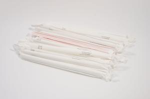 Quality Disposable 10mmx210mm Biodegradable PLA Straws Restaurants wholesale