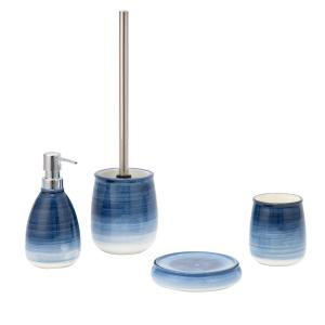 Quality Ceramic Bathroom Accessories Set Foam Soap Dispenser Toothbrush Holder Soap Dish wholesale