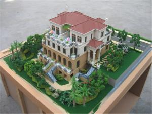 Quality Beautiful house model , miniature villa model wholesale
