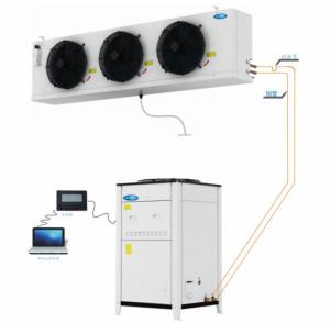 China 2HP Refrigeration Condensing Unit 60W Condenser Industrial Refrigeration Units on sale