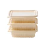 Biodegradable Eco Friendly Takeaway Boxes Waterproof And Oil Resistant