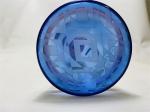 Borosilicate Scientific Ice Glass Bongs Plated Flower 12.5 Inch 7mm Holographic