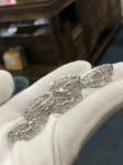 brand jewelry simple gold ring with diamond diamonds ring 18kt gold with white