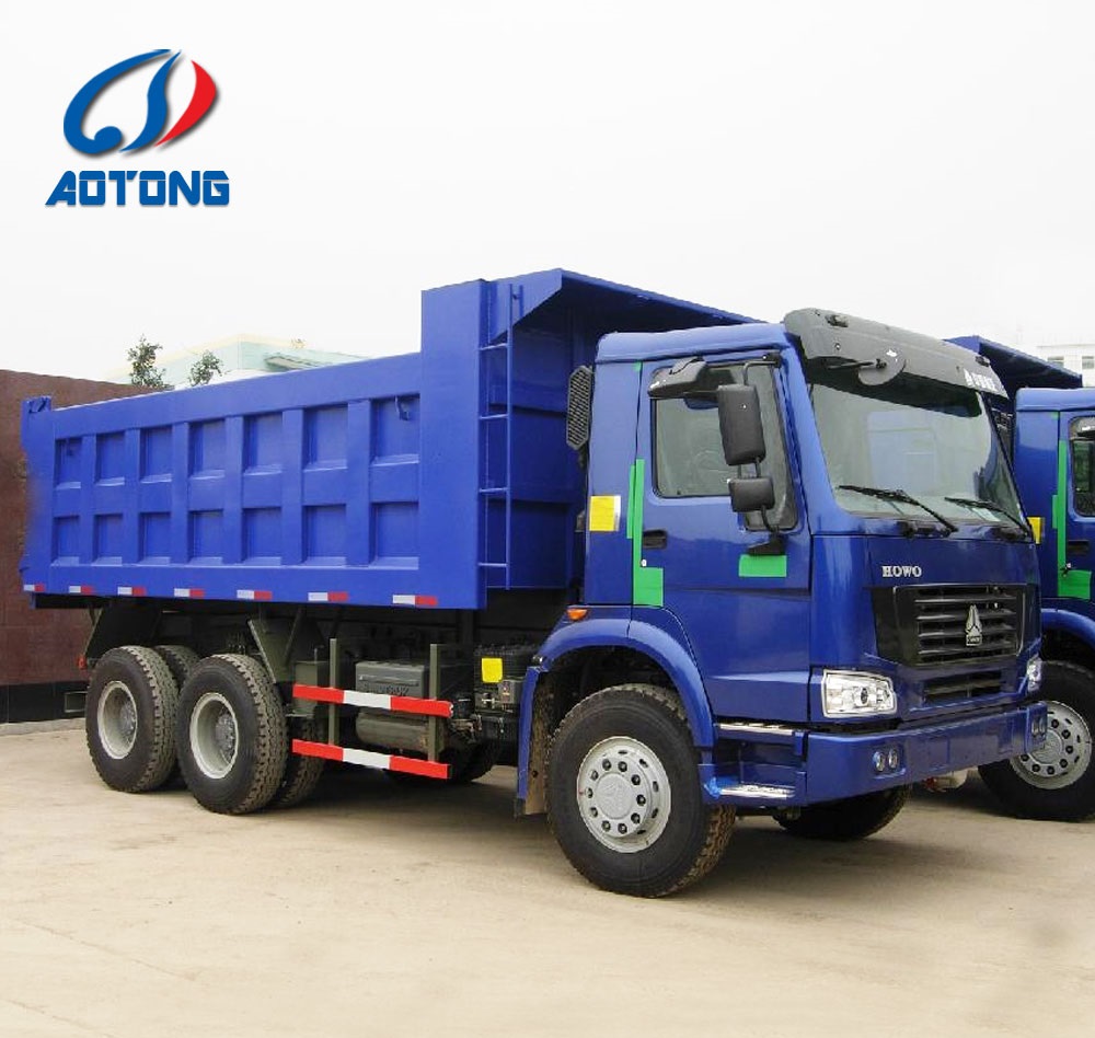 Euro 2/3/4 Left Steering Small Tipper Truck for Heavy Duty Construction Workload