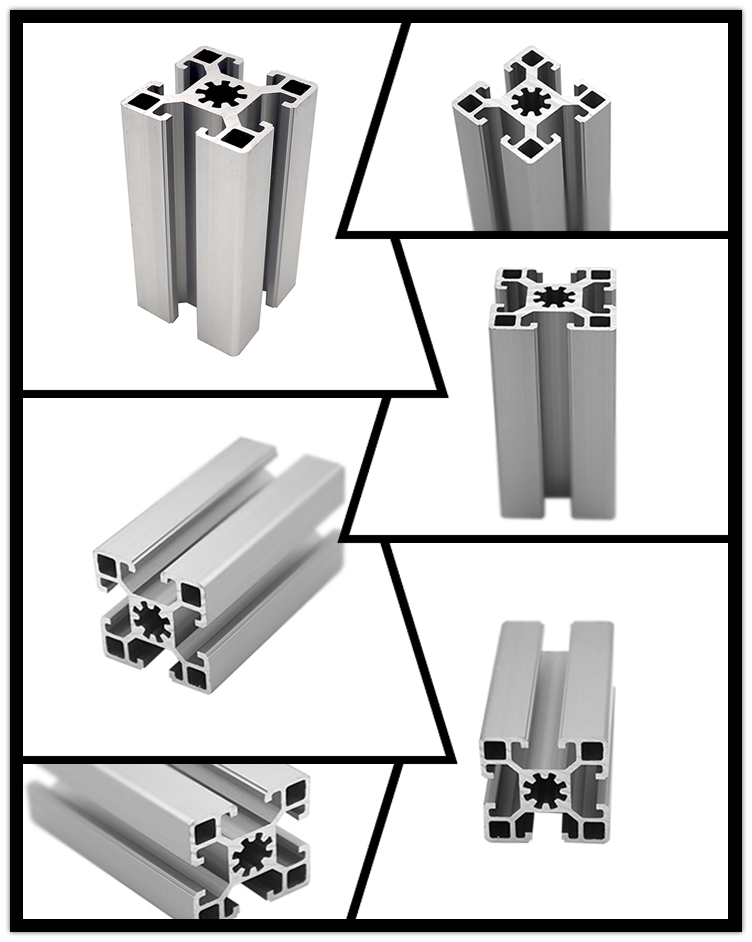 MV-10-4545 6063 T5 1.9kgs/m Industrial Aluminium Profile