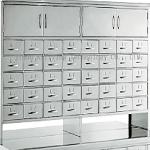 ISO13485 SUS 201 Medical Cabinets With Drawers Easily assembled
