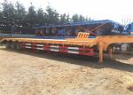 3 Axles 60 Ton Swan Neck Low Bed Semi Trailer