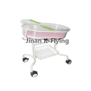 Quality 4 Wheels Steel Tilted Manual Hospital Bed For Baby wholesale