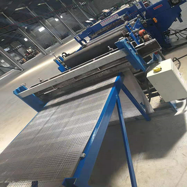 Wire Dia 1mm Auto Stacking CNC Welding Equipment , Servo Drive Iron Net Making Machine