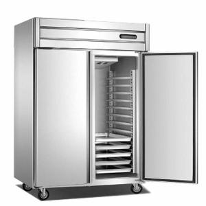Quality CE Auto Defrost Upright Commercial Fridge Freezer wholesale