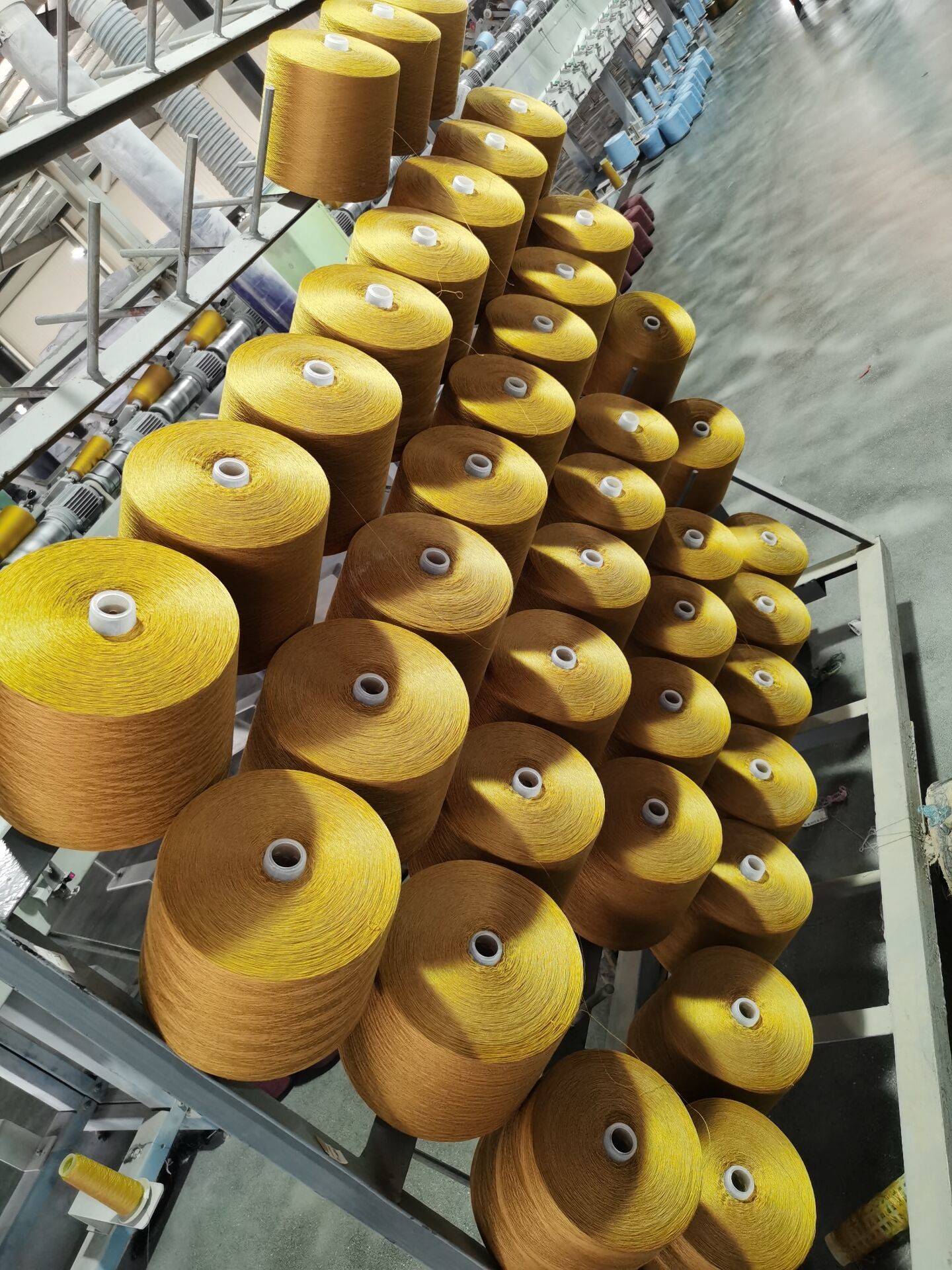 Uv Resistant Polyester Sewing Thread , TFO Spun Thread 40S/2
