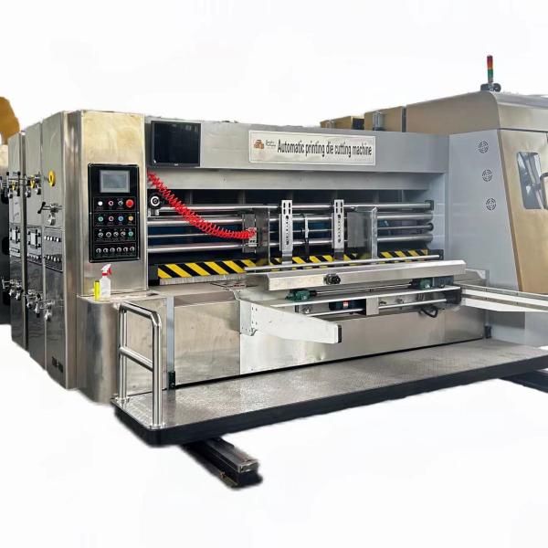 Restaurant Carton Paper Forming High Speed Automatic Printing Slotting Die