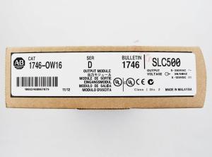 China Allen Bradley SLC 500 1746-OW16 PLC Outputs Module 10 mA 5-125 V dc, 5-265 V ac on sale