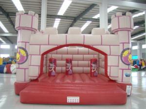 Quality Pink Indoor Playground Air Bounce Jumping Castle for Kids Funny Inflatable Castle Jumper wholesale