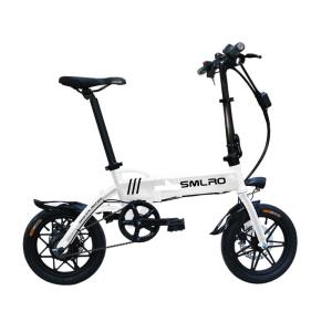 Quality White Cool 14 Inch Electric Bike , Brushless Electric Bike Removable Batteries wholesale