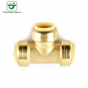 Quality Lead Free AB1953 3/4''X3/4''X3/4'' Copper Equal Tee Pipe Fitting wholesale