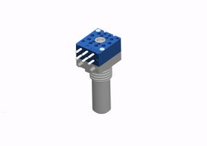 Quality 16 Bit Absolute Rotary Encoder Sealed Metal Shaft Contact Brush Type wholesale