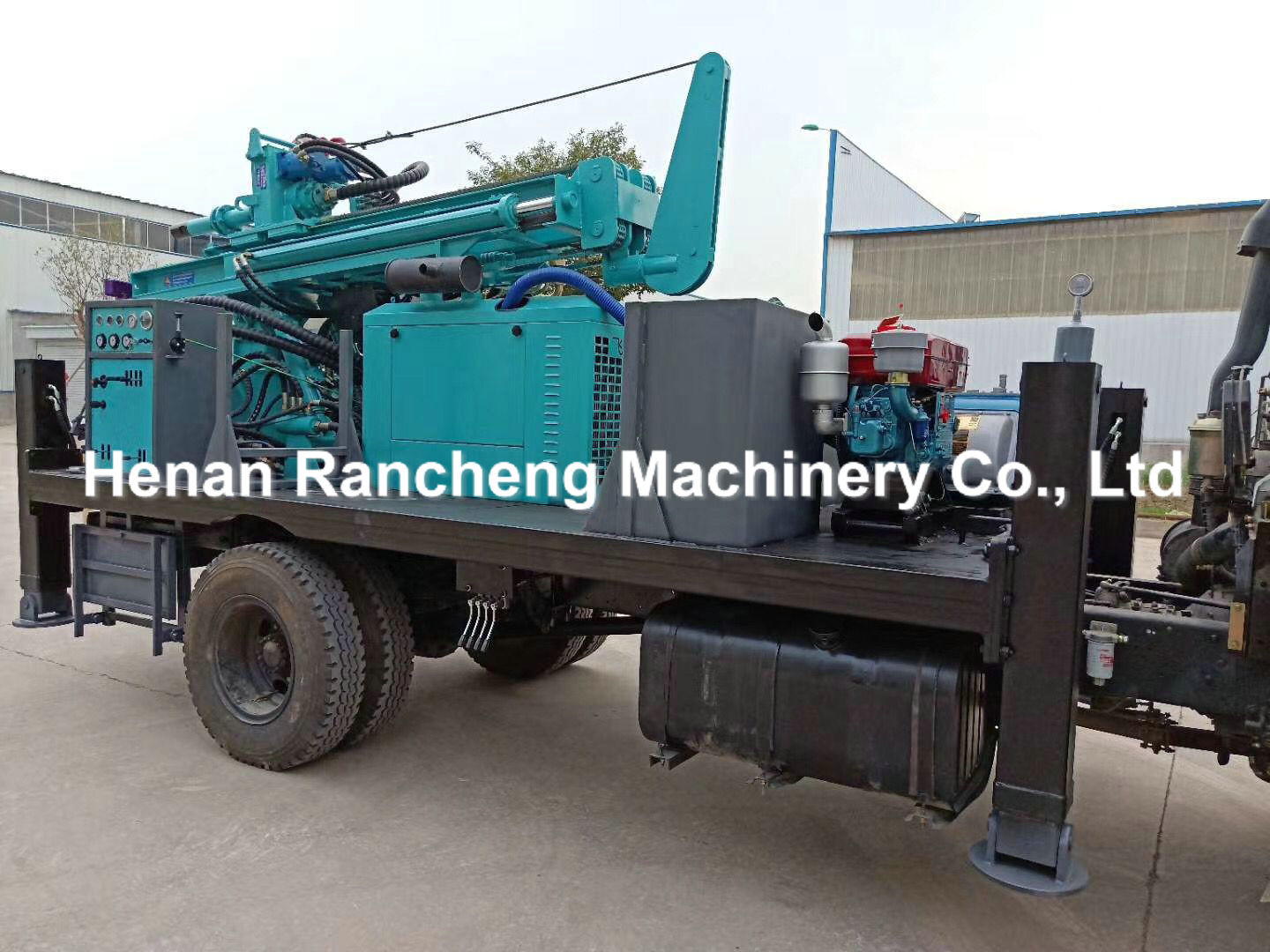 300 Meters Depth Mining drilling rig Equipment Machine water well Borehole Mounted On truck