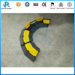 Outdoor Hose Ramps Truss Parts 2ch - 5ch Dual Rubber Cable Protector Hump