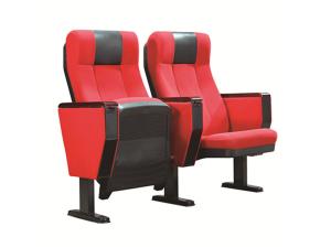 Quality Wooden Armrest PP Plastic Back Cover Folding Auditorium Chairs wholesale