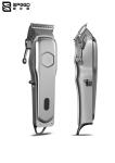 LED Display Commercial Hair Clipper Rechargeable Cordless Salon Barber Use