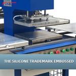 220V Shoe Shaping Machine , Clothing Embossing Machine for Cotton fabric Leather