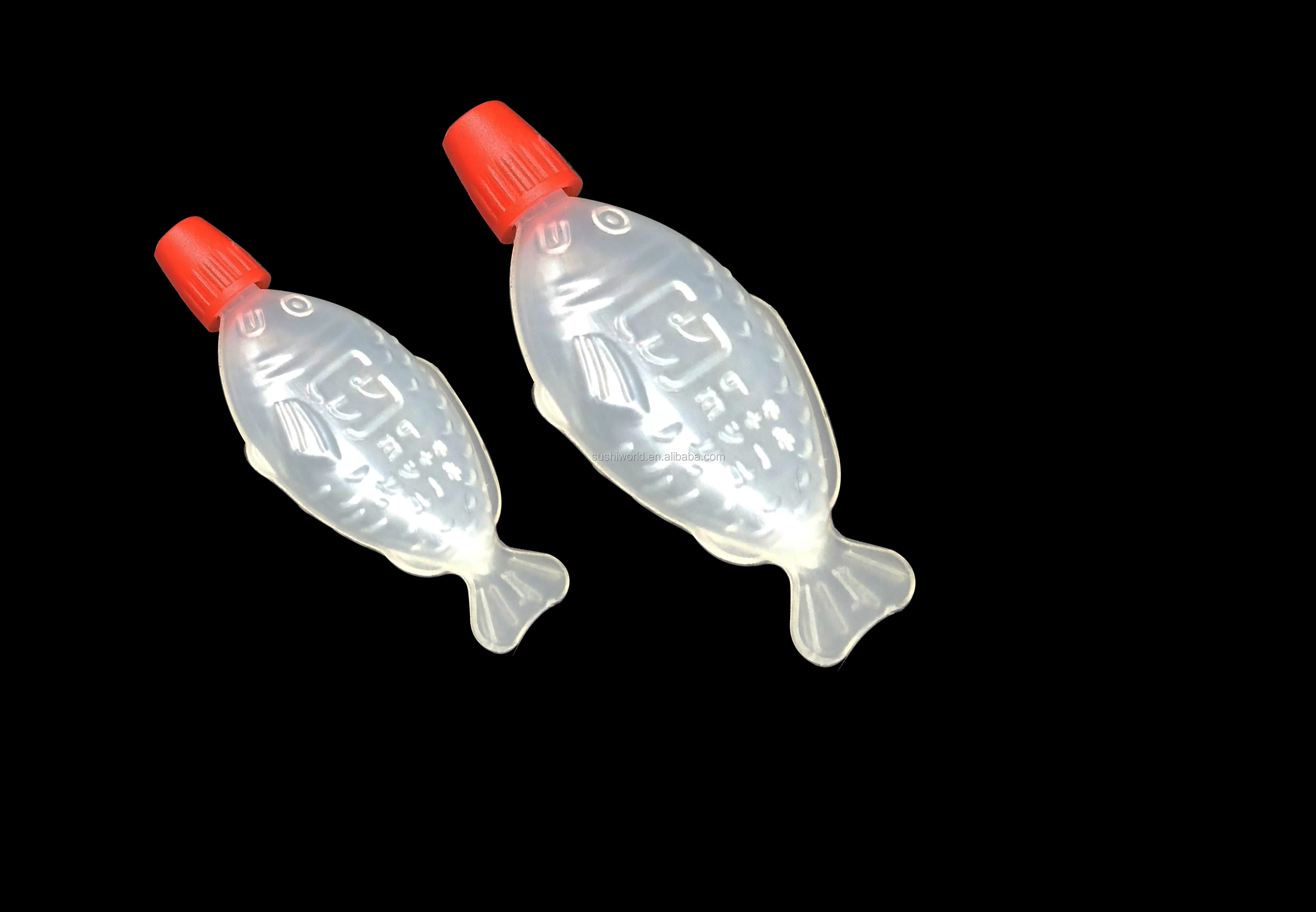 1 kg Seasoning Mini Sushi Fish Shape Soy Sauce Bottles for Traditional Brewing Method