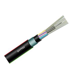 Quality GYTY53 Direct Burial Outdoor Aerial Fiber Optic Cable wholesale