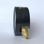 Painted Steel Case 250 Psi Pressure Gauge Brass Connection Lower Mount Glass