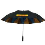Diameter 130CM Windproof RPET Pongee Double Layer Golf Umbrella
