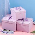 Luxury Christmas Lid And Base Box Cardboard Paper Gift Carton Packaging Box