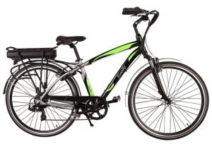 Quality V Brake Long Distance Electric Bicycle , Electric Battery Powered Bike wholesale