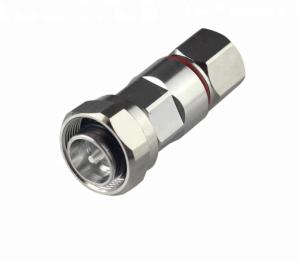 Quality RF Low PIM 4.3-10 Male Connector for 1/2&quot; Coaxial Feeder Cable antenna connector wholesale