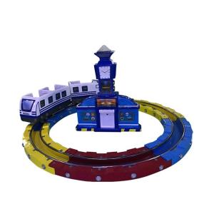 Quality Track Railway Train Amusement Arcade Machines / Kids Amusement Ride wholesale