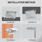 Outdoor Area Luminaire LED Street Lamp 250W Led Street Light IP66