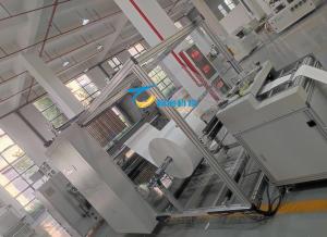 Quality Servo Driven Glass Fiber Pleating Machine Intelligent Air Filter Production Line 223V wholesale