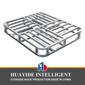 Quality A11: Round Corners Double Deck Steel Pallets For Warehouse Storage Metal Pallet wholesale