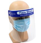 Hospital Medical Face Shield Visor , Personal Care Safety Goggles And Face