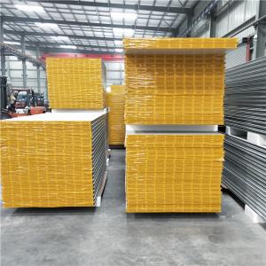 Quality 35 years 0.426mm Dongshand steel brand 50mm mgo sandwich panels for clear room wholesale