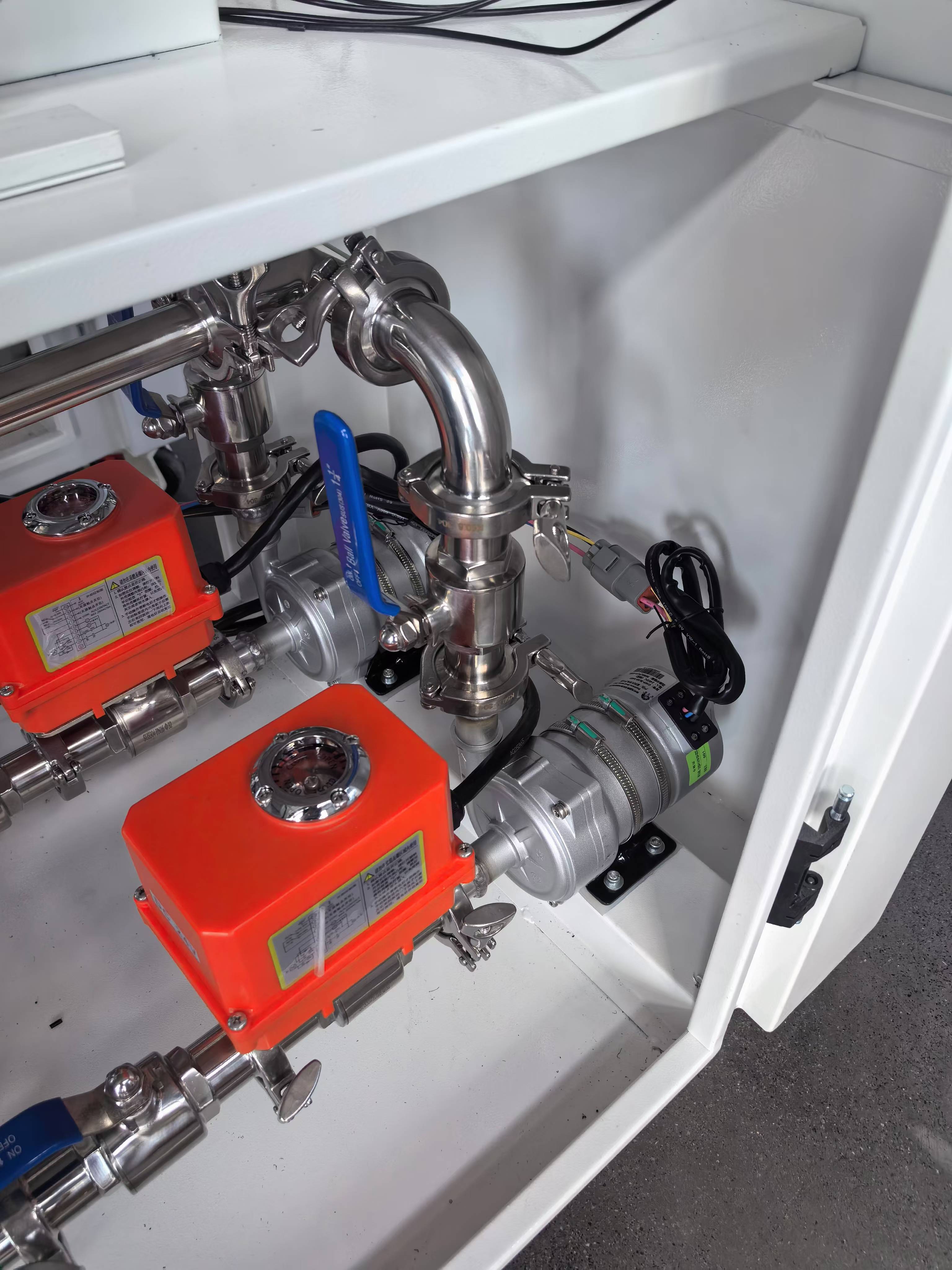 OWP-BL43-408T BLDC Water Pump With PWM Speed Regulation & Fault Feedback For Industrial Cooling Use Compressor Cooling
