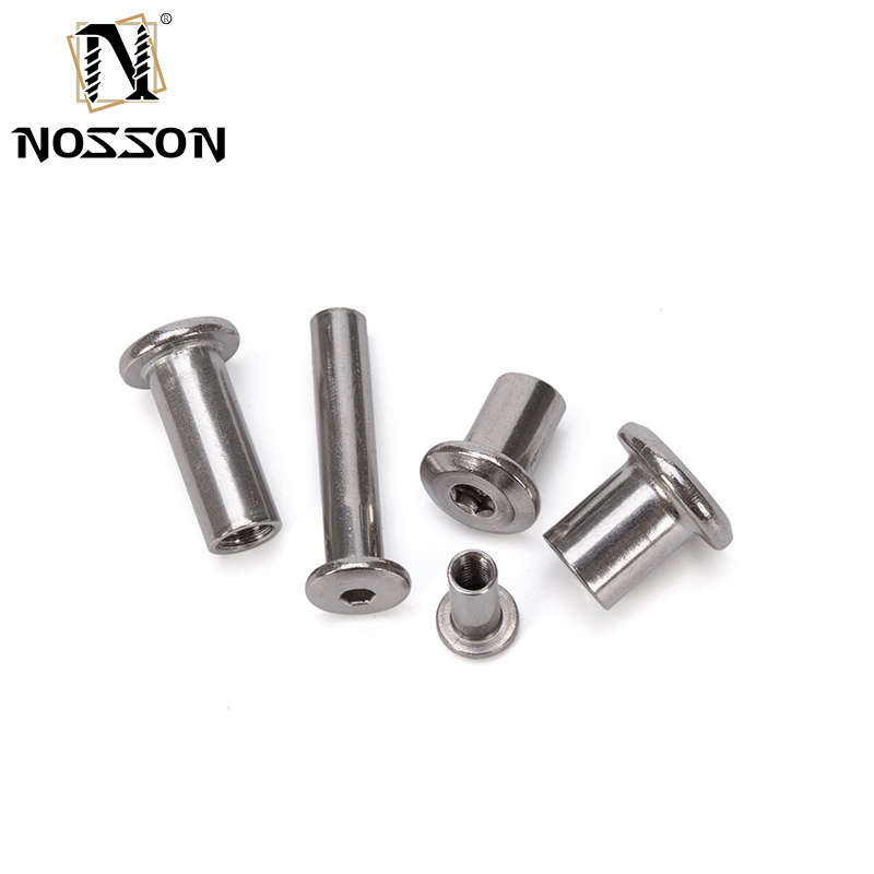 Customized Thread Size M5 M6 M8 M10 M12 Pan Head 304 Stainless Steel Male and Female Screws for Industrial Applications