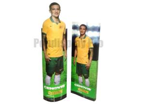 Quality Personalized Standee Display , Strong Structure Cardboard Floor Displays wholesale